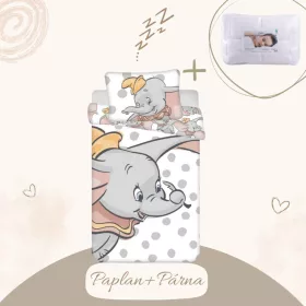 4250282959664-SZETT Disney Dumbó ágyneműhuzat szett, 100x135 cm, 40x60 cm