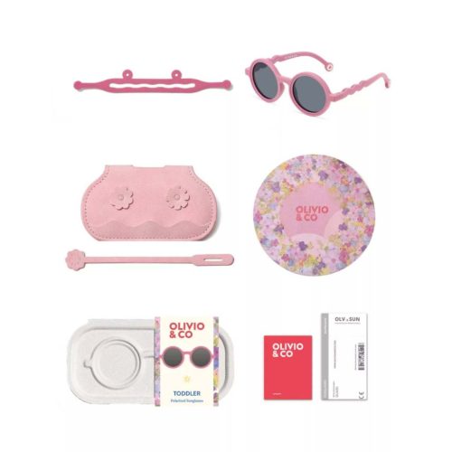 Olivio & Co polarizált gyerek napszemüveg 0-18 hó, Rock Rose
