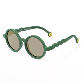 4897108583742 Olivio & Co polarizált gyerek napszemüveg 0-18 hó, Cactus Green