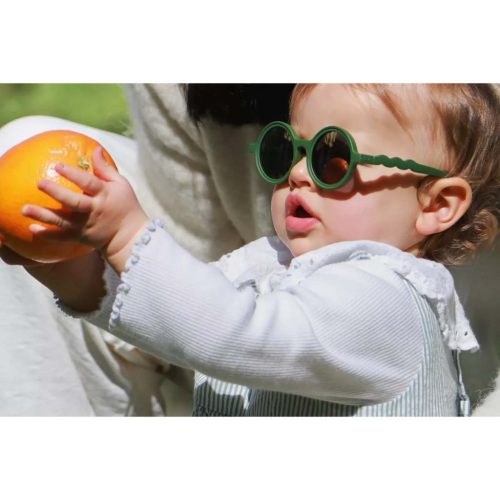 4897108583742 Olivio & Co polarizált gyerek napszemüveg 0-18 hó, Cactus Green