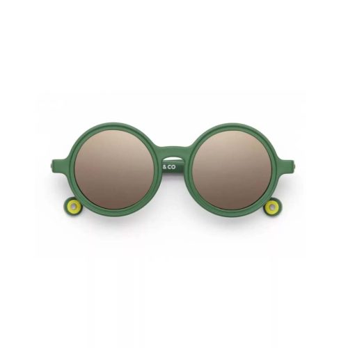 4897108583742 Olivio & Co polarizált gyerek napszemüveg 0-18 hó, Cactus Green