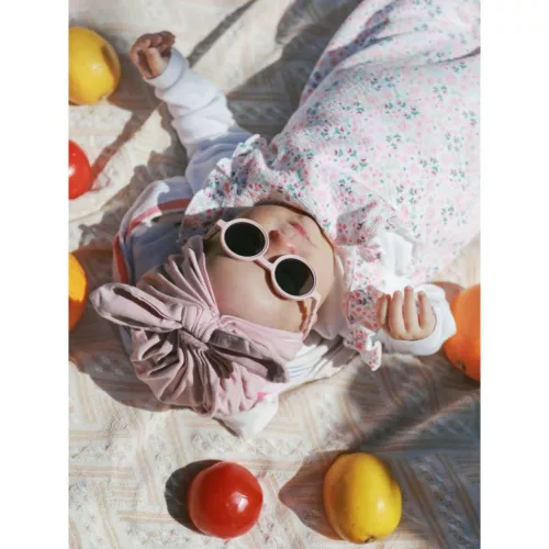 4897108585234 Olivio & Co polarizált gyerek napszemüveg 18-36 hó, Coral Blush