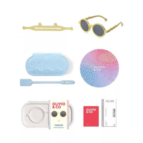 4897108585241 Olivio & Co polarizált gyerek napszemüveg 18-36 hó, Sun coral