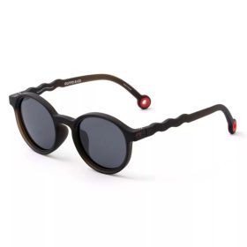 4897108588709 Olivio & Co polarizált gyerek napszemüveg 3-5 év, Squid black