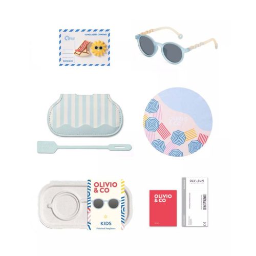 4897108589393 Olivio & Co polarizált gyerek napszemüveg 3-5 év, Sailing Blue