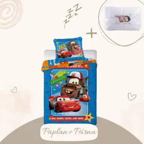 5057241301286-SZETT Disney Verdák ágyneműhuzat szett, 100x135 cm, 40x60 cm