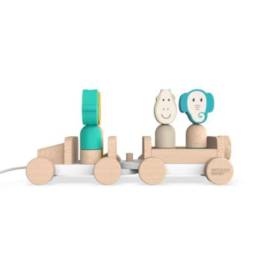 5060679073212 Matchstick Monkey Safari jeep autó építőelemekkel