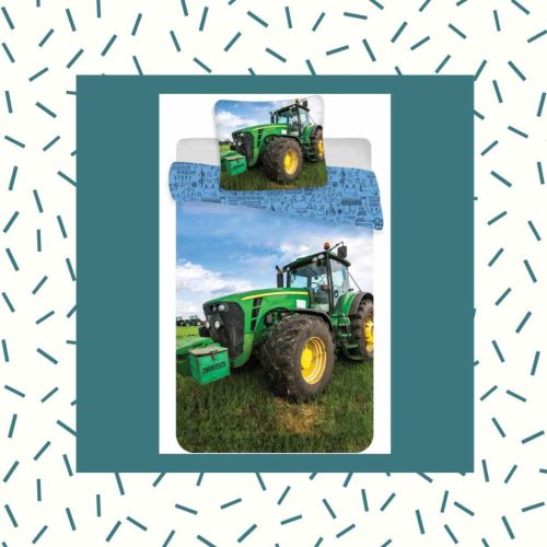 5714710001152 Traktor ovis ágyneműhuzat, 100x135 cm, 40x60 cm