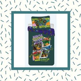 5714710019508 Tini nindzsa ovis ágyneműhuzat, 100x135 cm, 40x60 cm