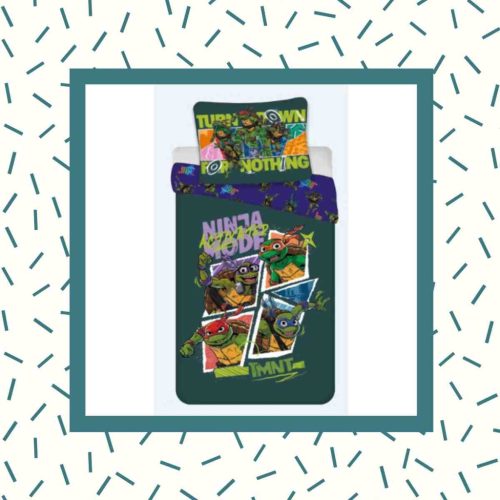 5714710019508 Tini nindzsa ovis ágyneműhuzat, 100x135 cm, 40x60 cm