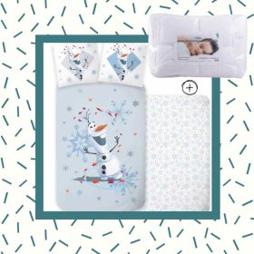 5714710021389-SZETT Olaf ovis ágyneműhuzat szett, 100x135 cm, 40x60 cm