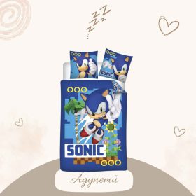 5714710022041 Sonic, a sündisznó ágyneműhuzat, 100x135 cm, 40x60 cm