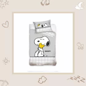 5904302569041 Snoopy ágyneműhuzat, 100x135 cmm, 40x60cm