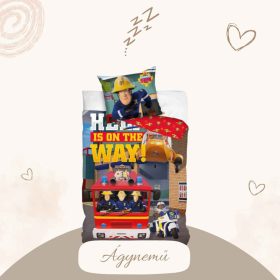 5905742005090 Sam, a tűzoltó ágyneműhuzat, 100x135 cm, 40x60 cm