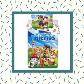 5995228128382 Mancs Őrjárat ovis ágyneműhuzat, 100x135 cm, 40x60 cm