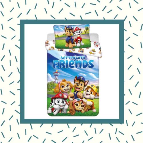 5995228128382 Mancs Őrjárat ovis ágyneműhuzat, 100x135 cm, 40x60 cm