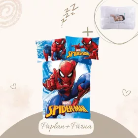 5999100350236-SZETT Pókember ágyneműhuzat szett, 100x135 cm, 40x60 cm