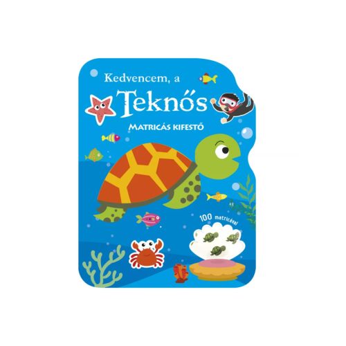 5999564961337 Kedvencem, a Teknős - matricás kifestő