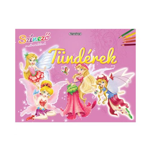 5999564962297 Színező matricákkal - Tündérek