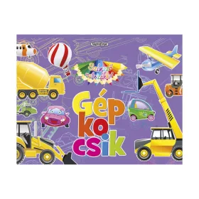 5999564962310 Színező matricákkal - Gépkocsik
