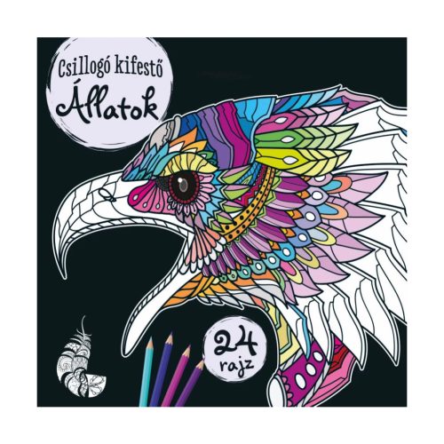 5999564963058 Csillogó kifestő - Állatok