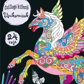 5999564963065 Csillogó kifestő - Unikornisok