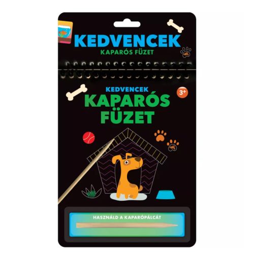 5999564963898 Kaparós füzet - Kedvencek