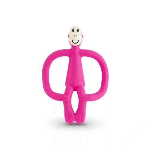 611901211046 Matchstick Monkey Rágómaki - Rágóka fogzásra, Rózsaszín