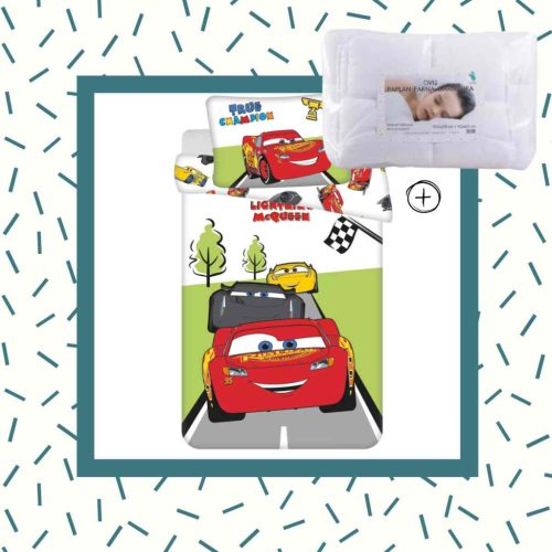 8592753040522-SZETT Verdák ovis ágyneműhuzat szett, 100x135 cm, 40x60 cm