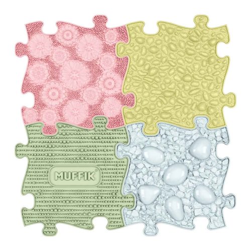 8594201045097 Muffik szenzoros ortopédia szőnyeg, Kezdő szett, 4 db, MFK-094