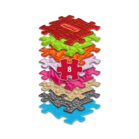 8594201045127 Muffik szenzoros ortopédia szőnyeg, 1-es alapkészlet, 8 db, MFK-020-01