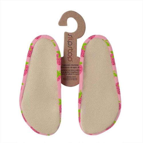 8683555282033 Slipstop Berryfull puhatalpú cipő, Lány, Rózsaszín, SS2511000010, Eper