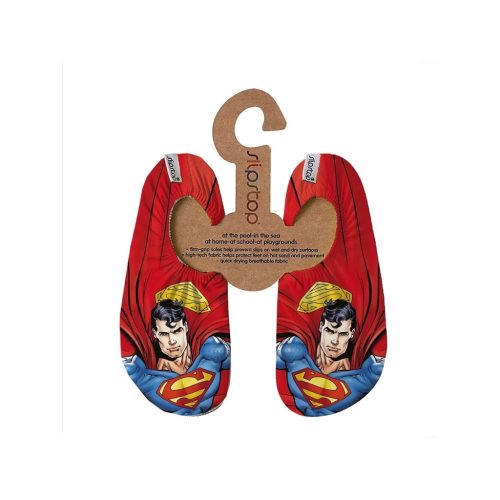 8683555286697 Slipstop Majestic Junior puhatalpú cipő, Fiú, Piros, SS2532020016, Superman