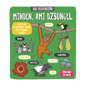 9789634453420 Kis felfedezők - Minden, ami dzsungel