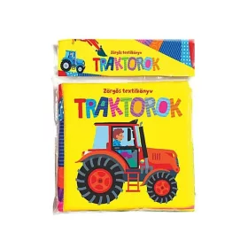 9789634831709 Zörgős textilkönyv - Traktorok
