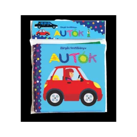 9789634831716 Zörgős textilkönyv - Autók