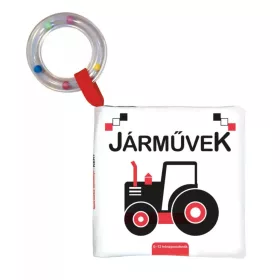 9789634833864 Kontrasztos babakönyv - Járművek