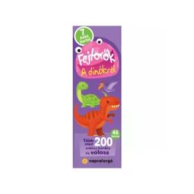 9789634833901 Fejtörők - A dínókról