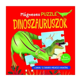 9789634834601 Mágneses Puzzle - Dinoszauruszok