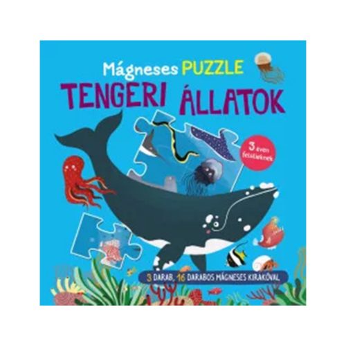 9789634834618 Mágneses Puzzle - Tengeri állatok
