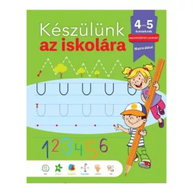 9789634835028 Készülünk az iskolára - 4-5 éveseknek, matricákkal
