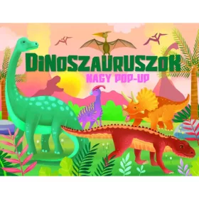 9789634835417 Dinoszauruszok - Nagy Pop Up