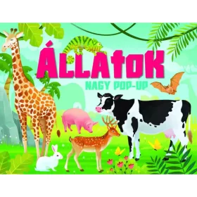 9789634835424 Állatok Nagy Pop-Up