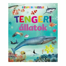 9789634835868 Szuper Puzzle - Tengeri állatok
