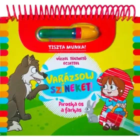 9789634836131 Varázsolj színeket! Piroska és a farkas