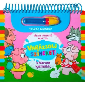 9789634836148 Varázsolj színeket! A három kismalac