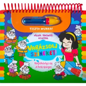 9789634836162 Varázsolj színeket! - Hófehérke és a hét törpe 