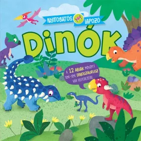 9789634836469 Nyitogatós Lapozó - Dinók