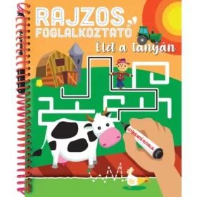 9789634837480 Rajzos foglalkoztató - Élet a tanyán
