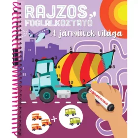 9789634837497 Rajzos foglalkoztató - A járművek világa